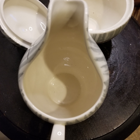 MID-CENTURY Modern Creamer & Sugar Bowl - Picture 5 of 11